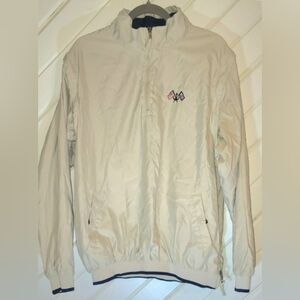 Vintage St Martin Collection by Turfer Half Zip Windbreaker Golf Fully Lined L